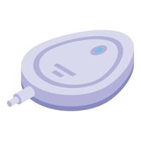 Smart connection device icon, isometric style vector