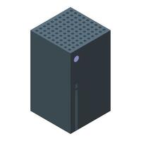 Video game device icon, isometric style vector