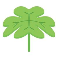 Park clover icon, isometric style vector