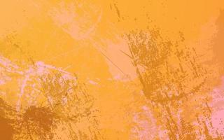 Abstract grunge texture orange background vector