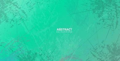 Abstract grunge texture green color background vector