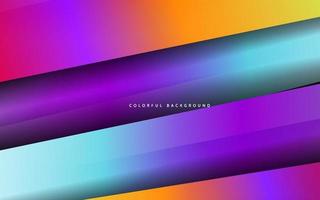 Abstract papercut overlap layer colorful background vector