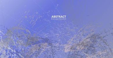 Abstract grunge texture blue color background vector