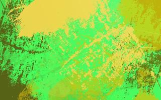 Abstract grunge texture green color background vector