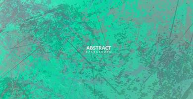 Abstract grunge texture green color background vector