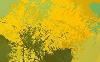 Abstract grunge texture yellow and green color background vector