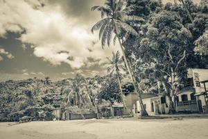 Big tropical island Ilha Grande Praia de Palmas beach Brazil. photo