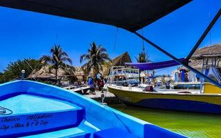 Holbox Quintana Roo Mexico 2022 Boat trip speed boat ferry from Chiquila to Holbox Mexico. photo