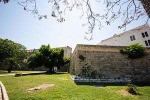 Swabian castle or Castello Svevo, a medieval landmark Bari, Puglia, South Italy. photo