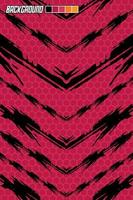 Abstract Red background with a cool pattern, on leggings, soccer jersey design for sublimation, vector