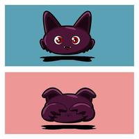 cartoon bat cute vector