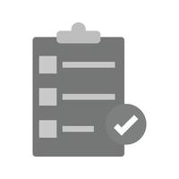 Directory Submission Flat Greyscale Icon vector