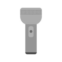 Flashlight Flat Greyscale Icon vector