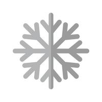 Cooling Flat Greyscale Icon vector