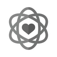 Core Values Flat Greyscale Icon vector