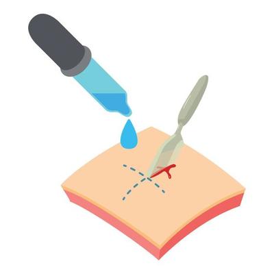 Surgery icon, isometric style