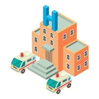 Medicine concept icon, isometric style vector