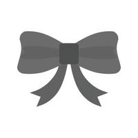 Ribbon Flat Greyscale Icon vector