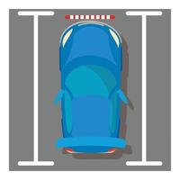 Super car icon, isometric style vector