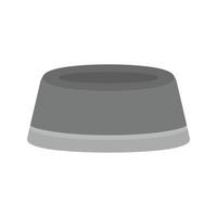 Cap Flat Greyscale Icon vector