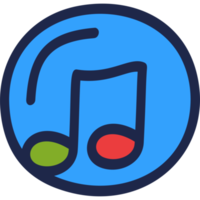 music disc note doodle png