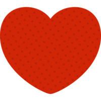 amor, corazón, plano, icono png