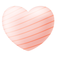 Valentijn hart liefde realistisch ballon png