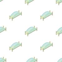 Short bridge pattern seamless vector