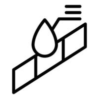 Blood test result icon outline vector. Lab report vector