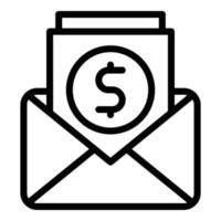 Free course program icon outline vector. Online education vector