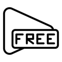 Free tutorial course icon outline vector. Online education vector