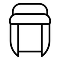 Bedouin turban icon outline vector. Muslim hat vector