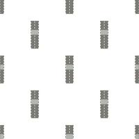 Road with crosswalk pattern seamless vector