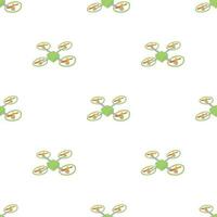 Quadcopter pattern seamless vector