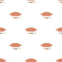 Airship pattern seamless vector