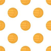 Volleyball ball pattern seamless vector