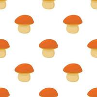 Boletus edulis pattern seamless vector