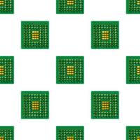patrón de procesador vector sin costura
