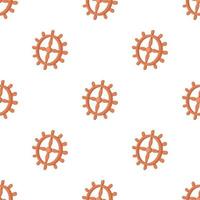 Handwheel pattern seamless vector