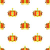 Monomach cap pattern seamless vector