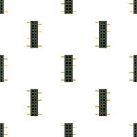 Microchip pattern seamless vector