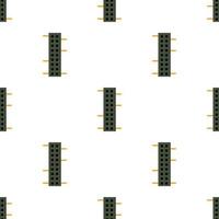 Microchip pattern seamless vector