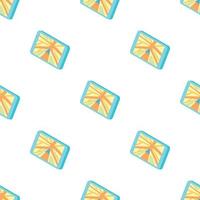 Map on tablet pattern seamless vector