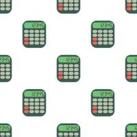 Calculator pattern seamless vector