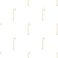 Walking cane pattern seamless vector