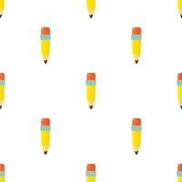 Pencil pattern seamless vector