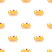 Nacho pattern seamless vector