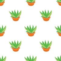 Agave pattern seamless vector