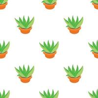 agave, patrón, seamless, vector