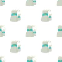 Cooling tower pattern seamless vector